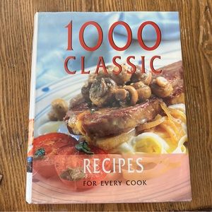 1000 Classic Recipes Cookbook